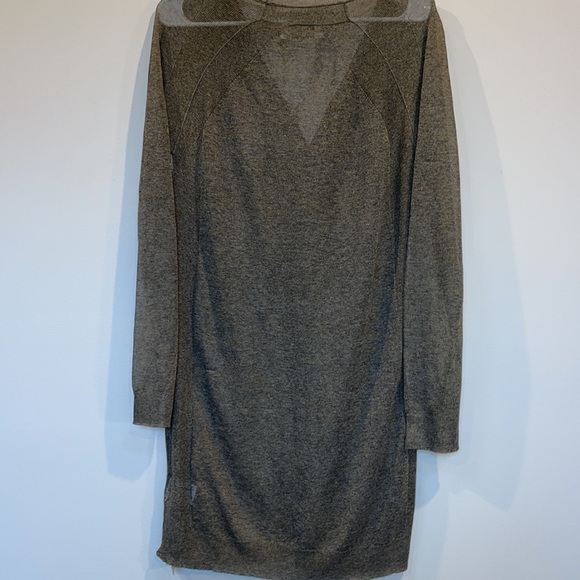 All Saints Gray Long Cardigan - Picture 6 of 8